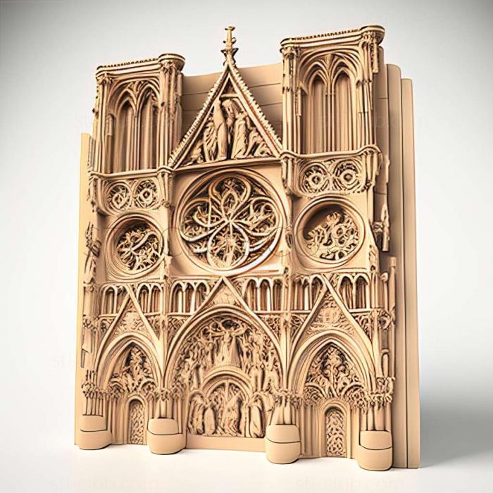 3D model notre dame (STL)